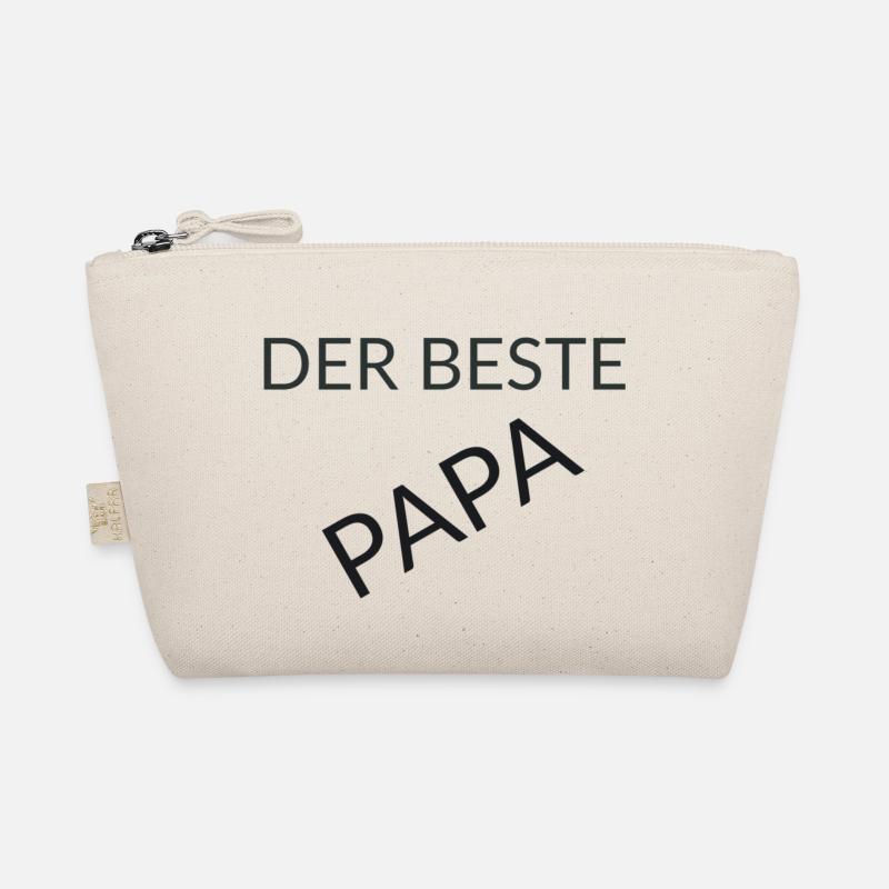 Der beste Papa - Bio-Täschchen - Natur
