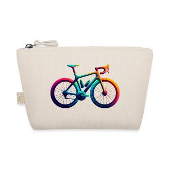 Illustration de cyclisme arc-en-ciel vibrant - Trousse biologique - nature - Devant