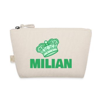First name Milian - Organic Pouch - nature - Front