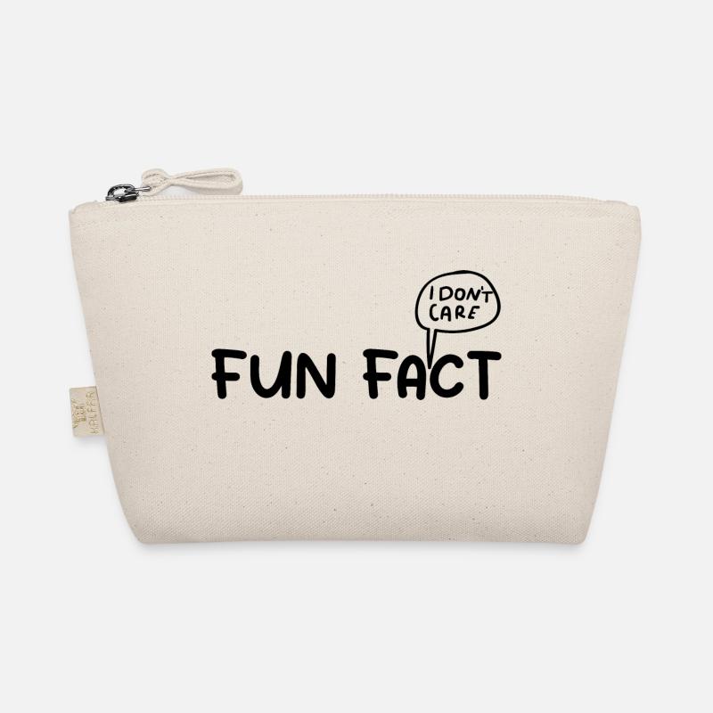 Fun Fact: Es ist mir egal | Lustiger Spruch Sarkastisch Bio-Täschchen