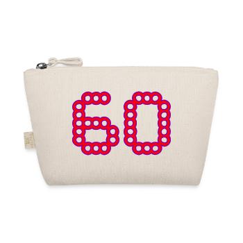 60. 60 ANS. 60e ANNIVERSAIRE. ANNIVERSAIRE 60 ANS. - Trousse biologique - nature - Devant