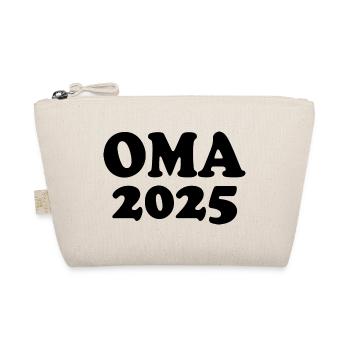 Oma 2025 - Bio-Täschchen - Natur - Vorne