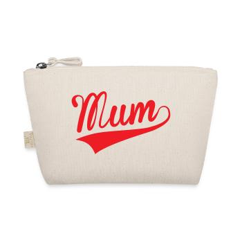 Mama / Muttertag - Bio-Täschchen - Natur - Vorne