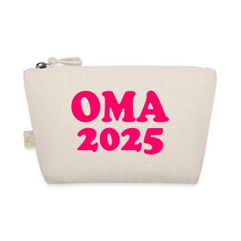 Oma 2025 - Bio-Täschchen - Natur - Vorne
