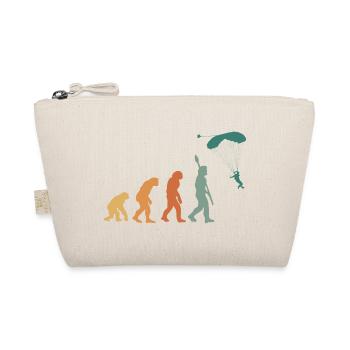 Evolution Retro Gleitschirmfliegen - Bio-Täschchen - Natur - Vorne