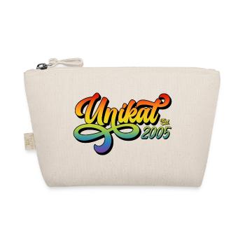 Unikat Est. 2005 - Geschenk 21. Geburtstag - Bio-Täschchen - Natur - Vorne