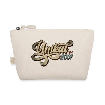 Unikat Est. 2007 - Geburtstag Geschenk - Bio-Täschchen - Natur - Vorne
