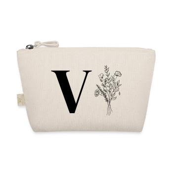 Minimalist flowers - Organic Pouch - nature - Front