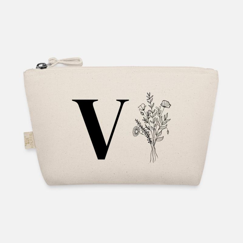 Minimalist flowers Organic Pouch