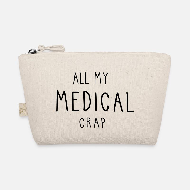 All my medical crap Organic Pouch