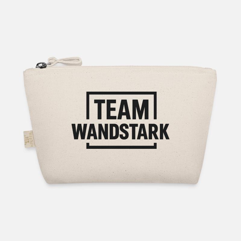Team Wandstark - Bio-Täschchen - Natur