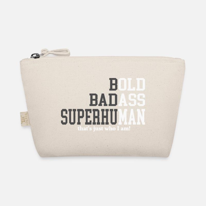 Bold Badass Superhuman Dad Fathers Day Gift Trousse biologique