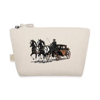 Horse-drawn carriage - Organic Pouch - nature - Front