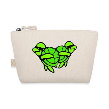 2 Tortues d’eau Dabbing Dab Dance Lunettes de soleil - Trousse biologique - nature - Devant