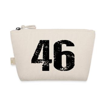 46 Number Leotard - Organic Pouch - nature - Front
