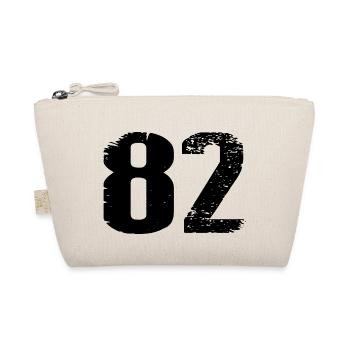 82 Number Leotard - Organic Pouch - nature - Front