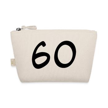 60. 60 ANS. 60e ANNIVERSAIRE. ANNIVERSAIRE 60 ANS. - Trousse biologique - nature - Devant