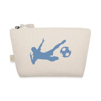 Silhouette minimaliste joueur de football - Trousse biologique - nature - Devant
