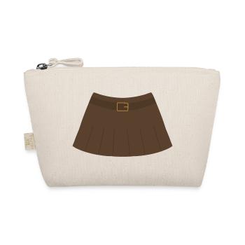 Jupe plissée vintage - Trousse biologique - nature - Devant