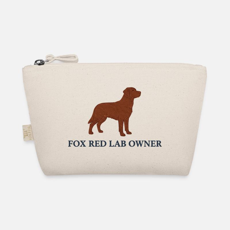 Fox red Labrador Logo Bio-Täschchen