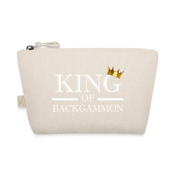 King Of Backgammon - Bio-Täschchen - Natur - Vorne