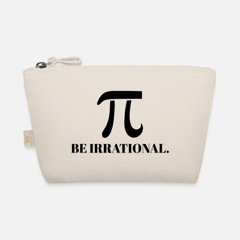 PI - Be Irrational - Black Organic Pouch