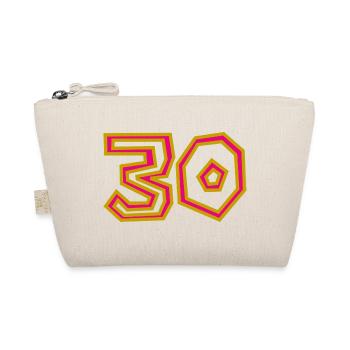 30. 30 YEARS. 30th ANNIVERSARY. 30 YEARS ANNIVERSARY. - Organic Pouch - nature - Front