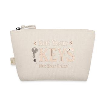 Pas vos clés - Dire Bitcoin Wallet - Trousse biologique - nature - Devant