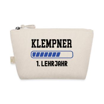 Apprenticeship as a plumber 1st year of apprenticeship as a plumber - Organic Pouch - nature - Front