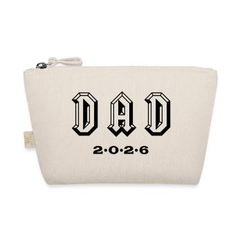 Dad 26 Dad Baby Dad 2026 Father's Day Gift - Organic Pouch - nature - Front