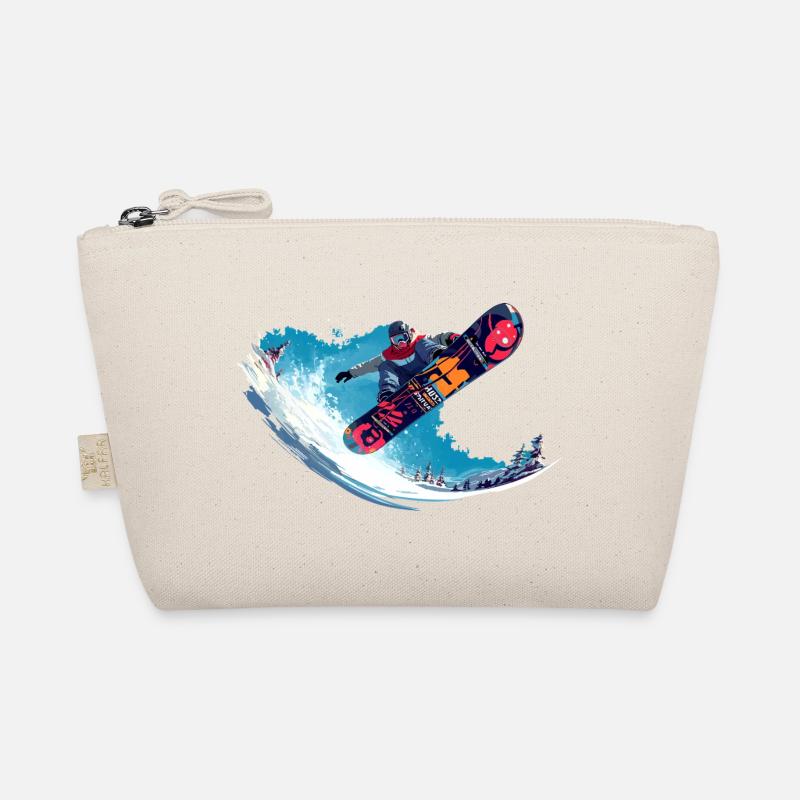 snowboard Organic Pouch