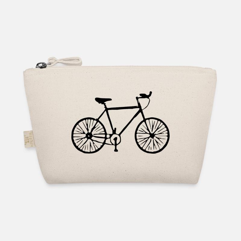 Bicycle T-shirt Gift Cyclist Organic Pouch
