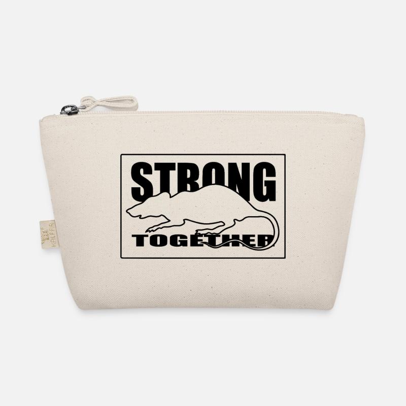 Accent rouge abstrait Trousse biologique