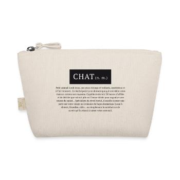 Cat n.m. definition of the word cat - Organic Pouch - nature - Front