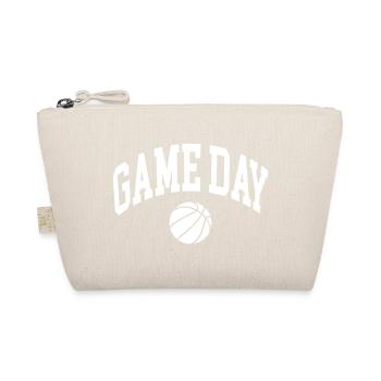 Game Day Basketball Fan - Organic Pouch - nature - Front