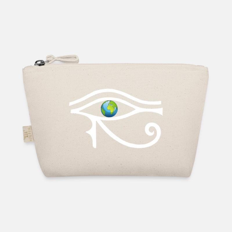 Ein weiterer Blick auf die Welt (weiß) Bio-Täschchen