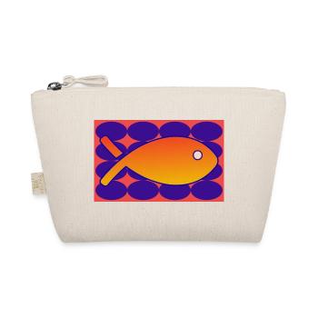 FISH. SARDINE. APRIL FOOL. SEA. OCEAN - Organic Pouch - nature - Front