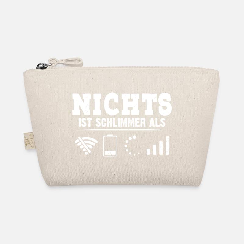 Coder NICHTS IST SCHLIMMER ALS LUSTIG Bio-Täschchen