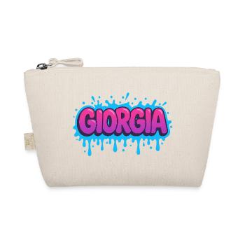 Graffiti  Georgia Prénom cadeau idéal imprimable - Trousse biologique - nature - Devant