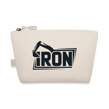Iron Crane Bold Logo Tee - Trousse biologique - nature - Devant