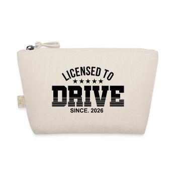 Driver's license passed in 2026 - Organic Pouch - nature - Front