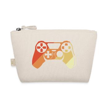 Vintage Gamepad - Bio-Täschchen - Natur - Vorne