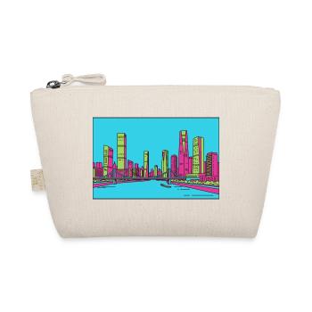 Skyline de la ville de Chongqing Dessin de lignes du fleuve Yangtsé - Trousse biologique - nature - Devant