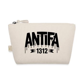 Antifa 1312 – Antifa Tee - Bio-Täschchen - Natur - Vorne
