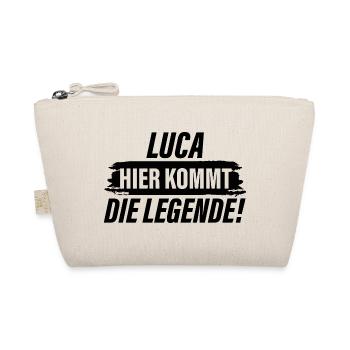 Luca – Hier kommt die Legende - Bio-Täschchen - Natur - Vorne