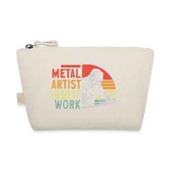 Metal Artist At Work - Organic Pouch - nature - Front