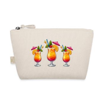 Trois cocktails tropicaux dans un verre - Trousse biologique - nature - Devant