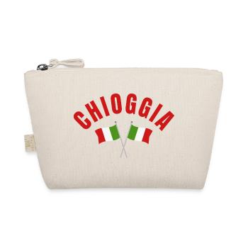 Chioggia Crossed Italian Flags - Organic Pouch - nature - Front