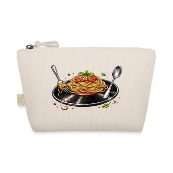 Spaghettis sur disque vinyle - Trousse biologique - nature - Devant