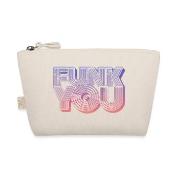Funk You Vintage - Bio-Täschchen - Natur - Vorne